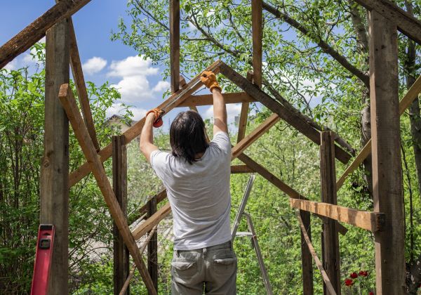 Wood Pergola Repair in Ashburn